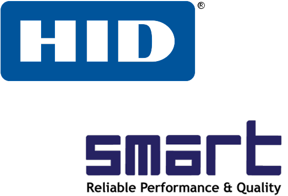 HID and Smart distributor logos